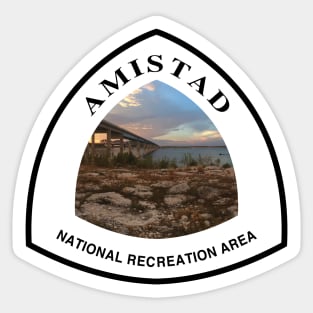 Amistad National Recreation Area trail marker Sticker